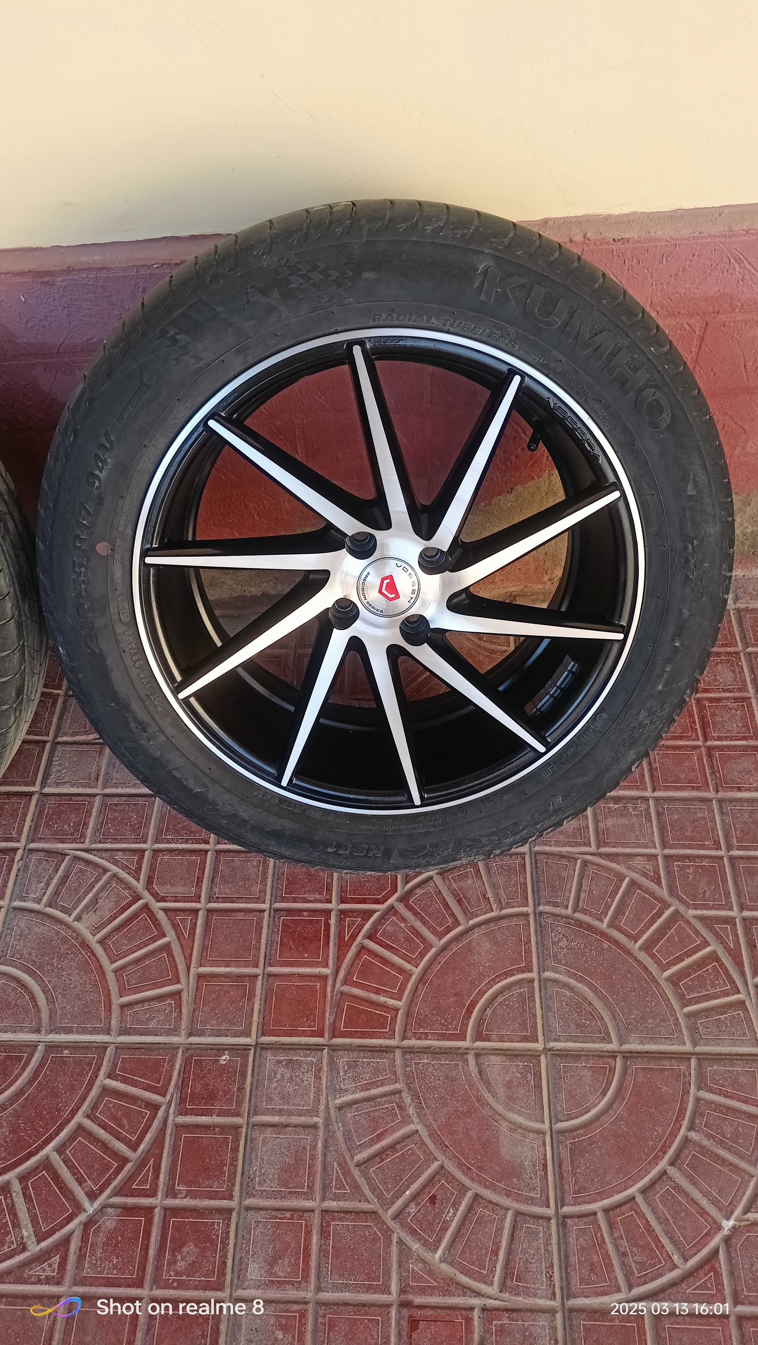 Vossen diska 17 razmer