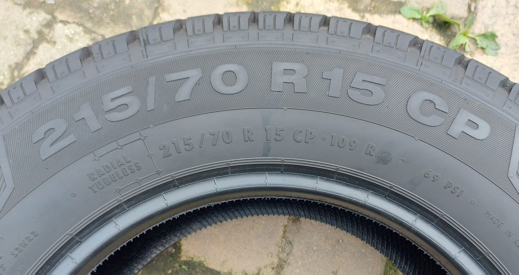 Set 4buc 215/70 R15 C P 109R Continental VancoCamper vară