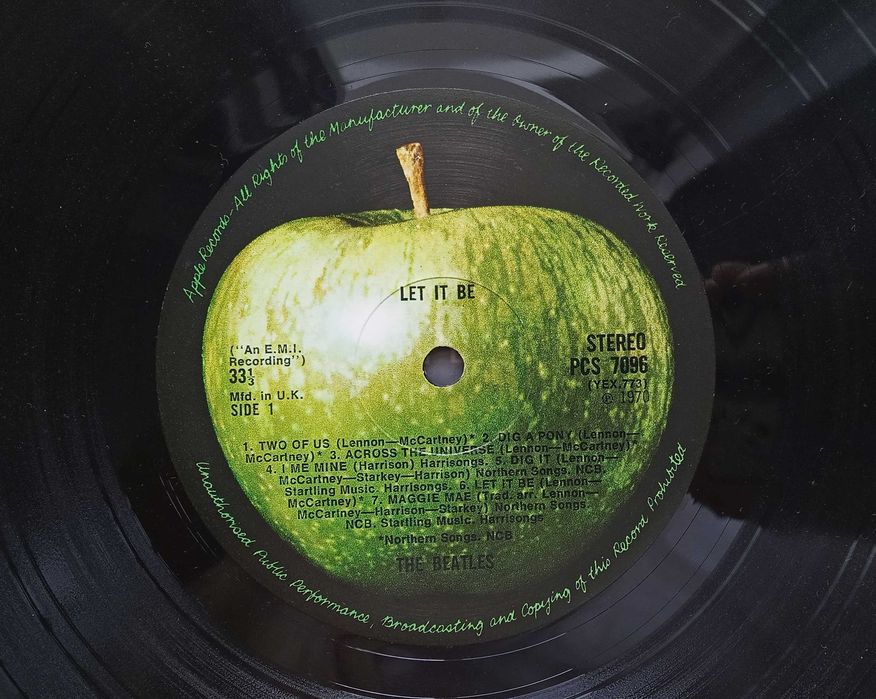 vinil The Beatles - Let It Be (1970) UK