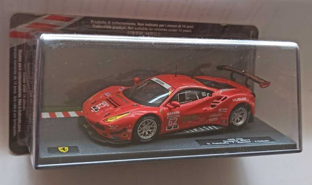 Macheta Ferrari 488 GTE 24h Daytona 2017 - Bburago 1/43