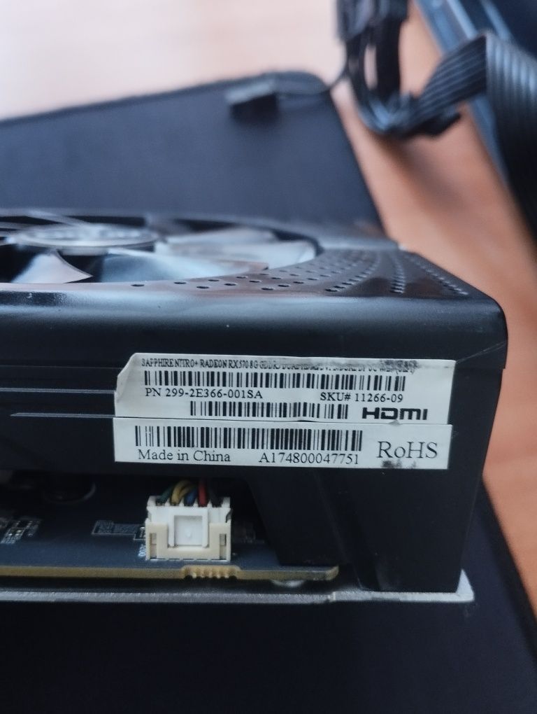 Sapphire rx 570 8 gb Nitro+ - отлична графична карта за гейминг