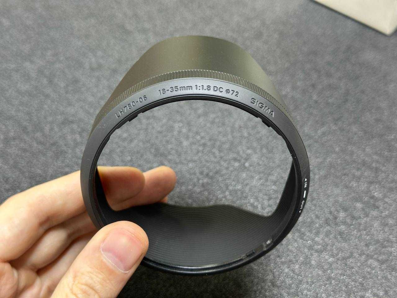 Новая оригинальная бленда для Sigma 18-35 1.8