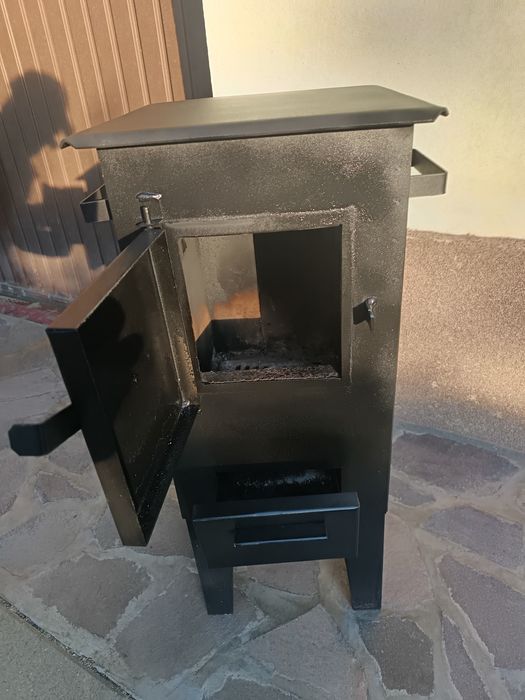 Soba tip șemineu Termax Economic 5kw Clasa A, Godin