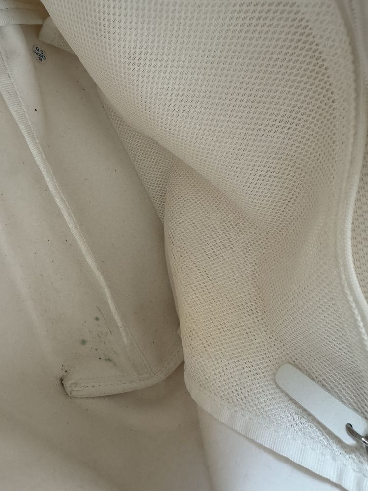 Чанта Lacoste в бяло