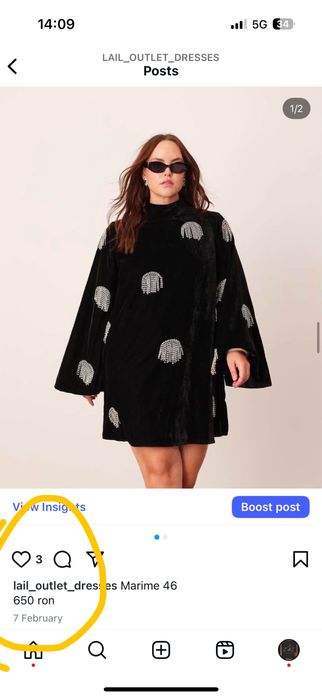 Rochii asos noi diverse marimi