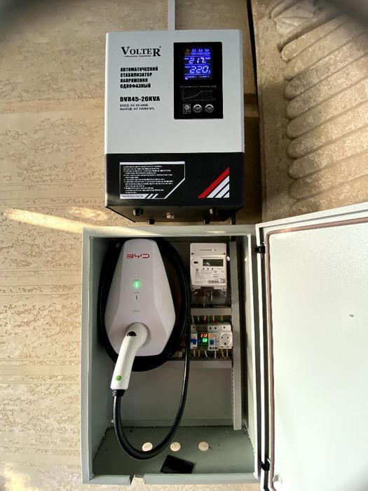 7 kWt zaryadka elektromobilga o'rnatish  100$