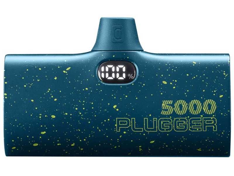 НОВИ! Външна батерия Cellularline Plugger 5000 mAh портативна синя
