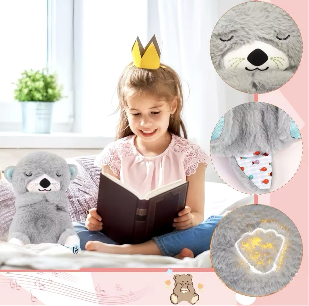 Дишаща играчка/Дишащо мече/Дишаща видра/Breath toy