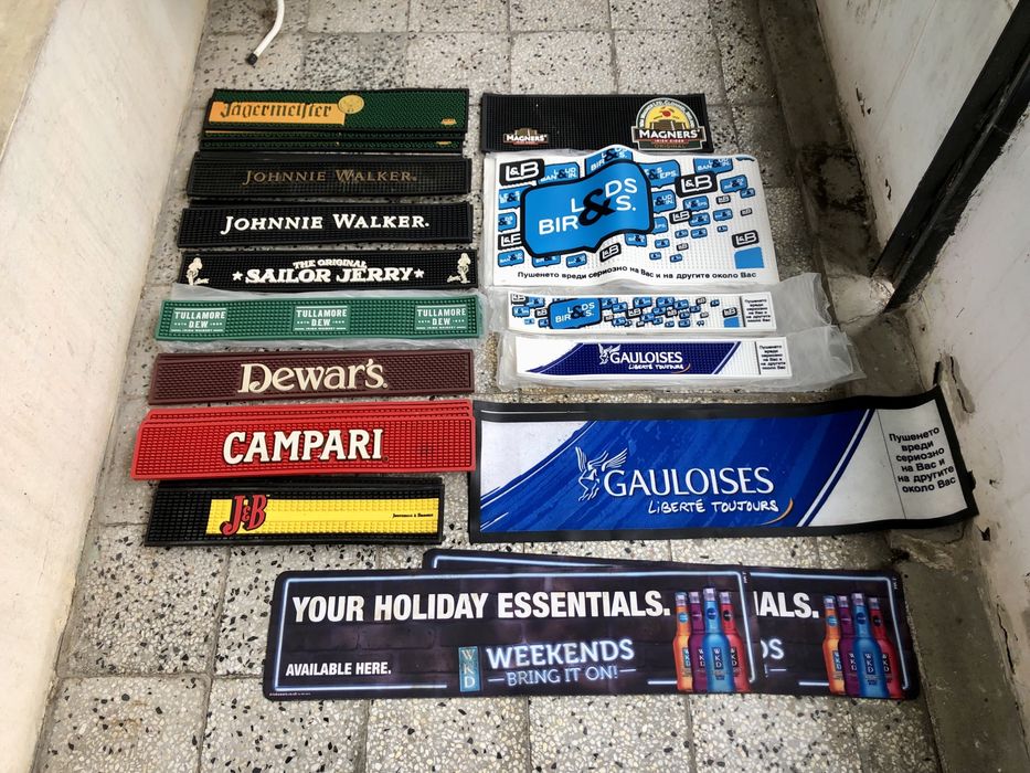 Bar mat(подложки/гуми за бар)