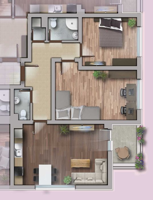 Продава се Тристаен апартамент в София, Връбница 1 - 121 кв.м за 1627 €/кв.м - Снимка #1