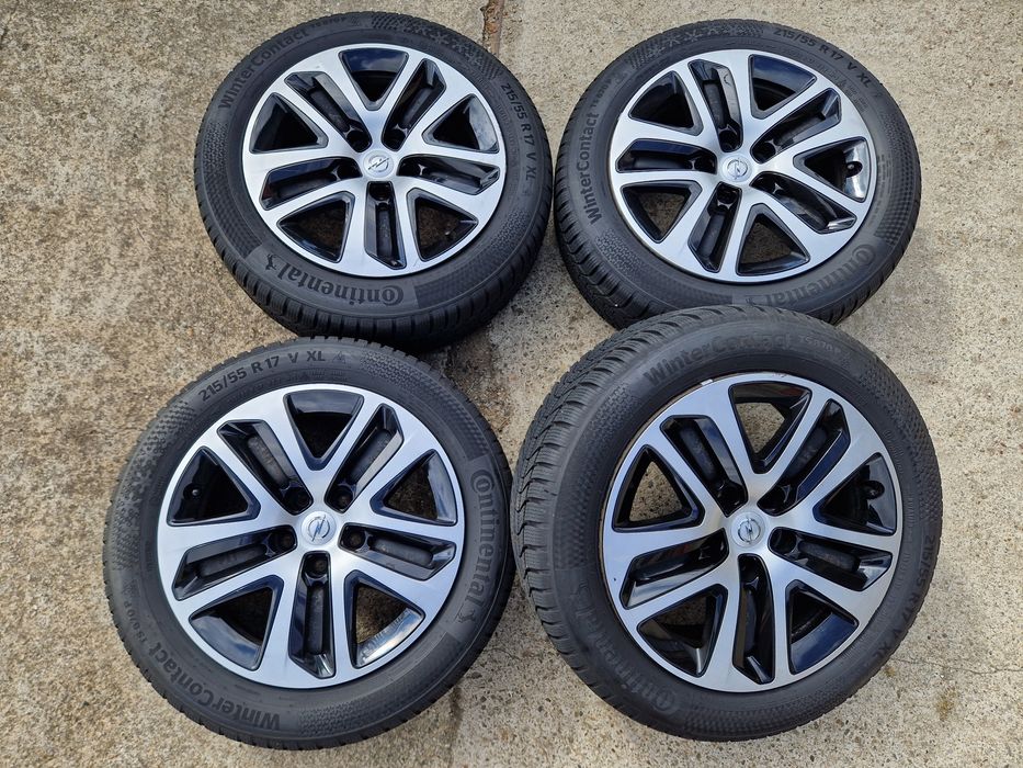 Jante Opel Zafira C Astra J Insignia 5x115 anvelope iarna 215 55 17