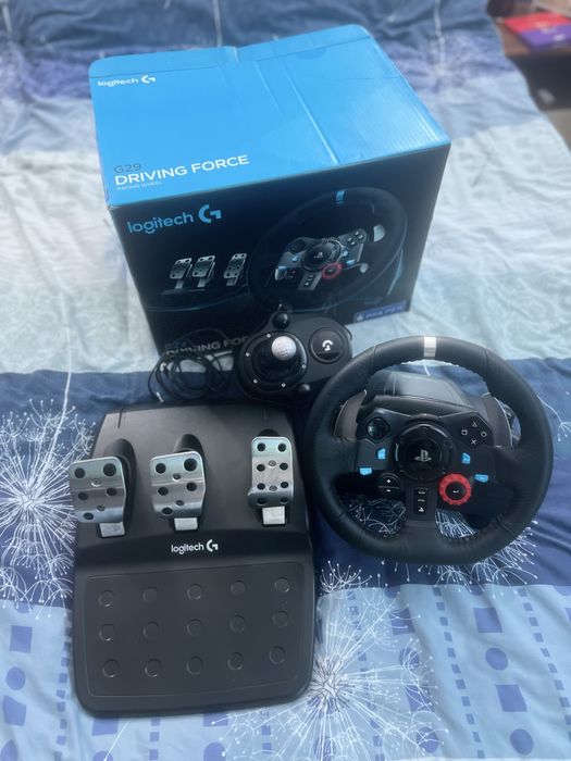 Volan Logitech G29 + Pedale + Shifter - Ca Nou, Fara Probleme