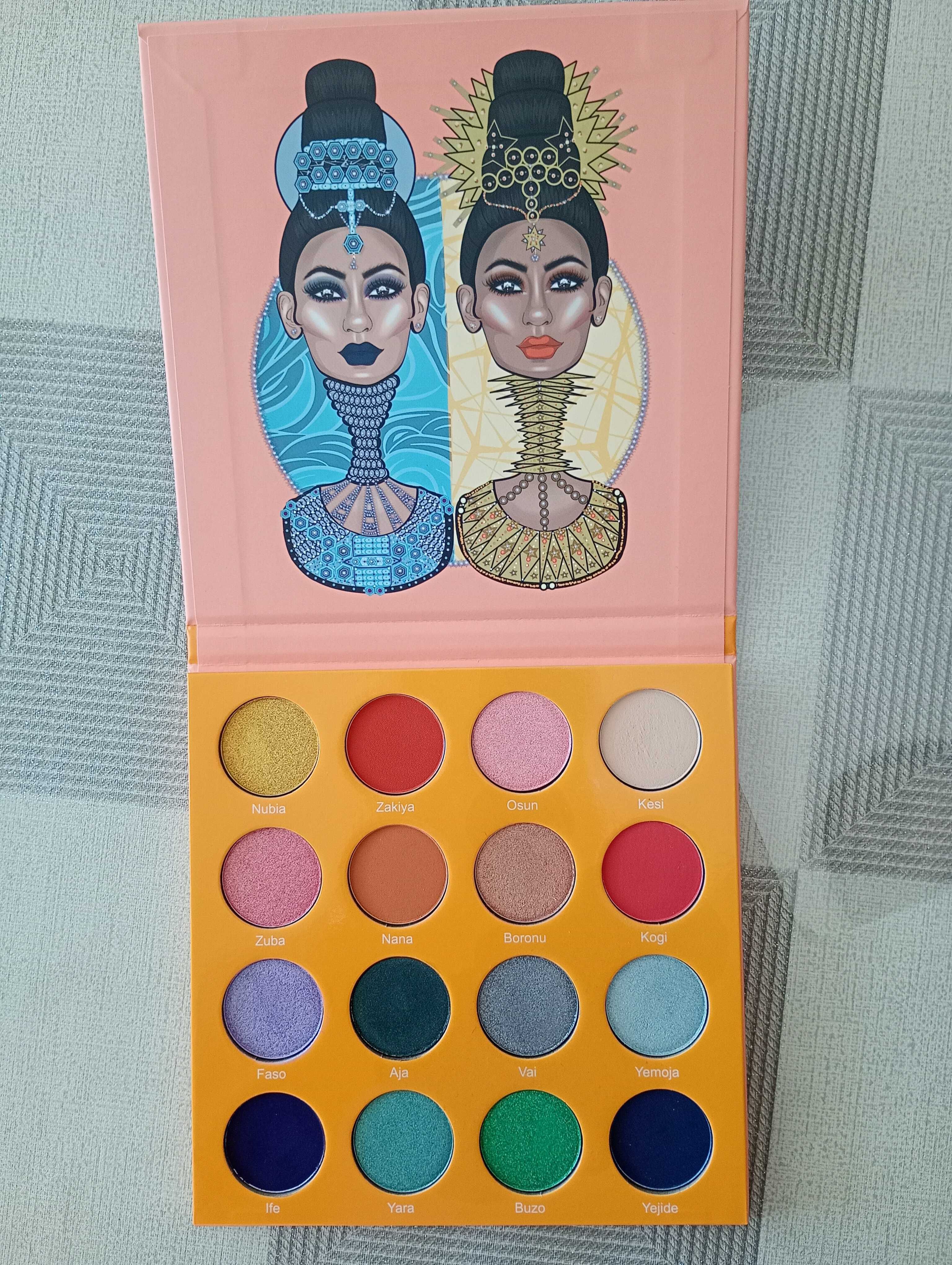 Палитри сенки за очи Juvia's Place