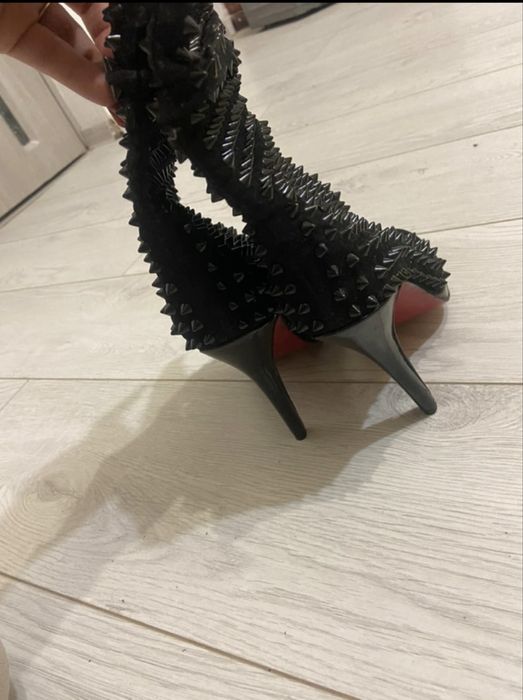 Christian Louboutin Guerilla Suede Spiked