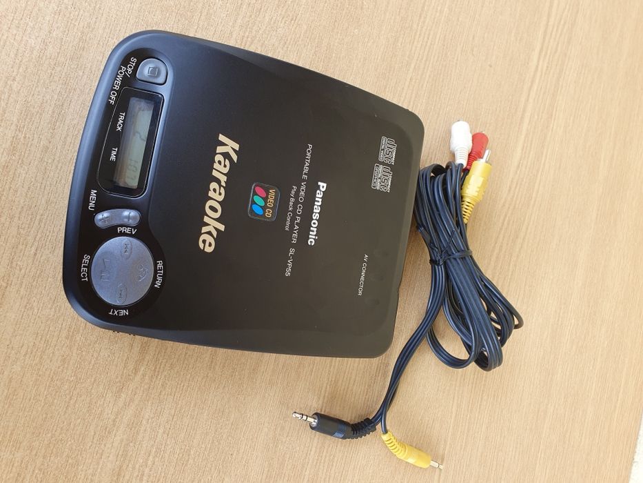 Retro CD player audio si video karaoke Panasonic Japan