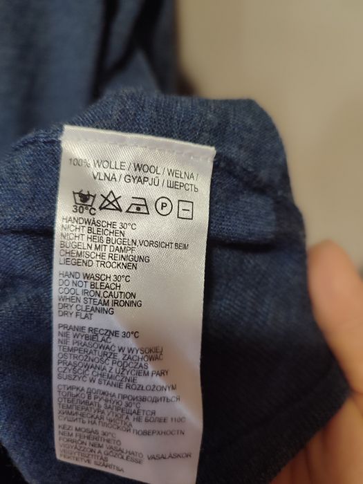 Мъжки пуловер Johann Konen,100%Merino Extrafine