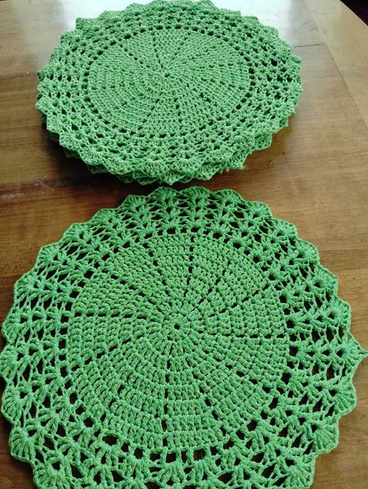 Suport farfurie croșetat handmade