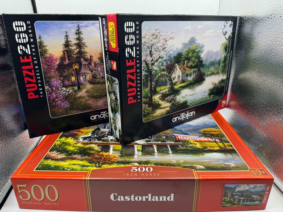 3 puzzle-uri – 260 si 500 piese
