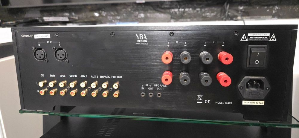 Amplificator integrat YBA Design GIA20 150w canal XLR balansate