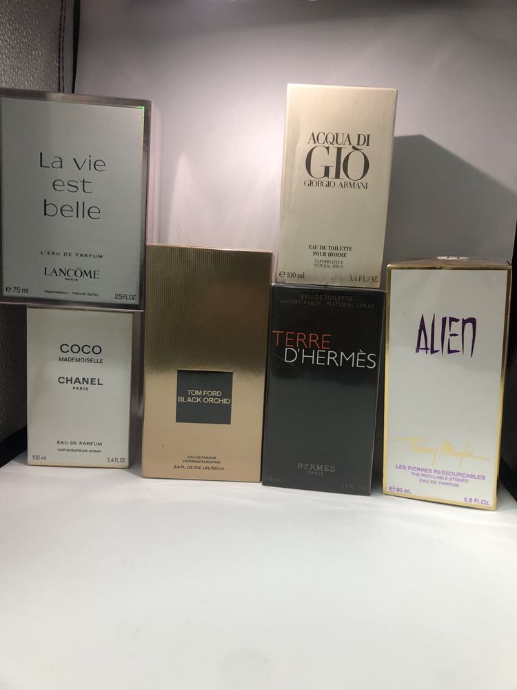 Parfumuri La vie belle Tom ford Hermes Armani gio