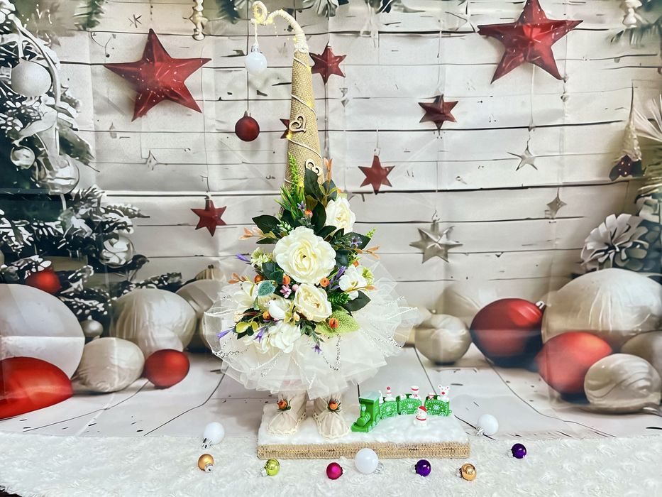 Bradut / Brazi hand made cadou craciun inaltime 55-60 cm