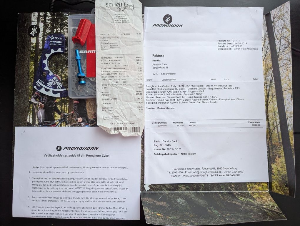 Pronghorn 29er, Sram XX1 AXS, American Classic, Rock Shox Reba