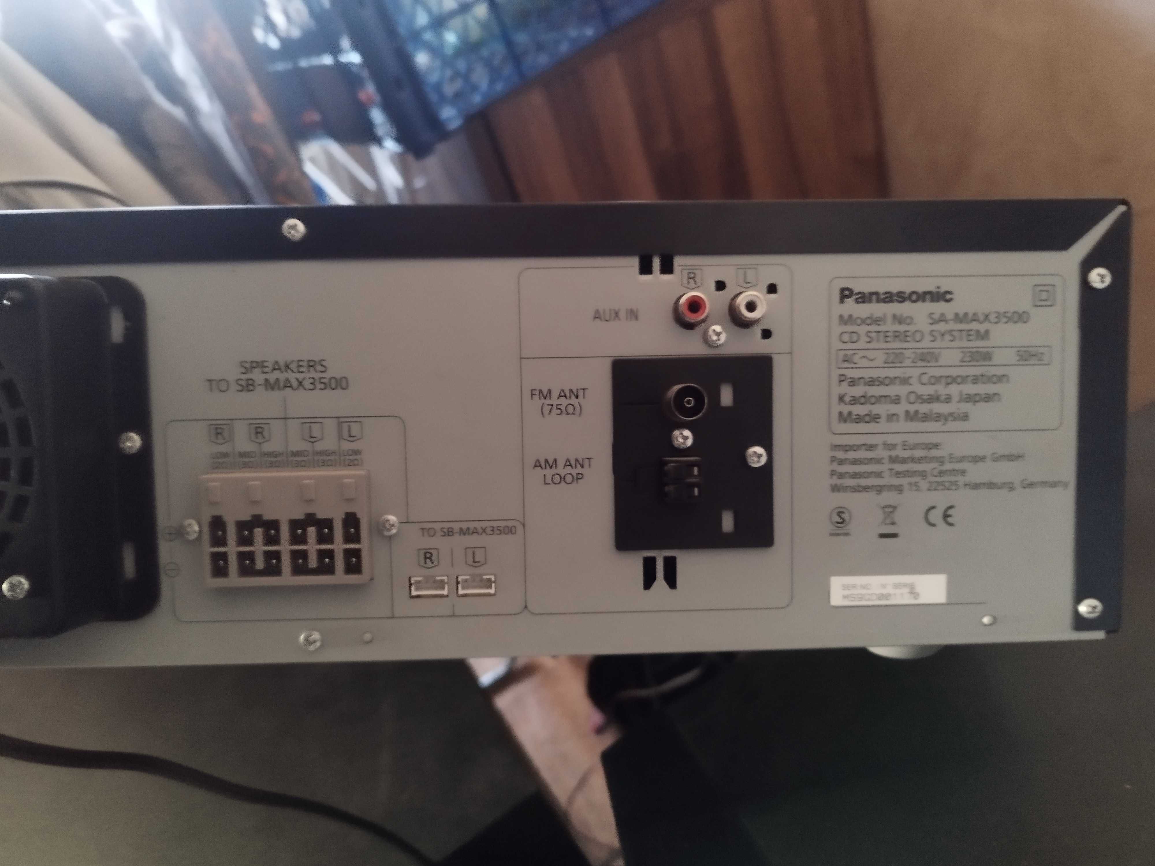 Panasonic Max 3500