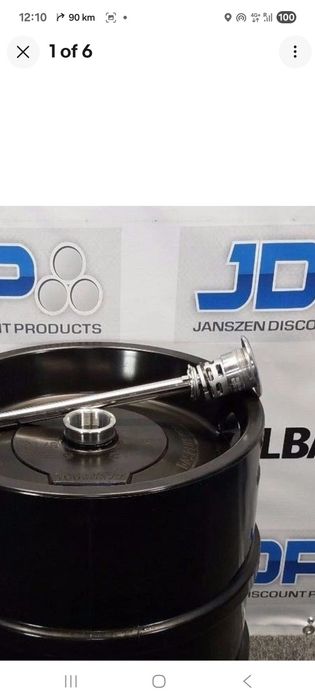 Butoi bidon inox 50 L