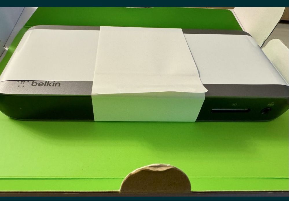 Belkin Thunderbolt 3 Dock Pro Gri F4U097VF Nou Transport inclus