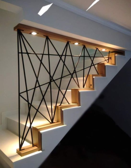 Парапети преградни стени от метал ,стъпала,чела метал и дърво