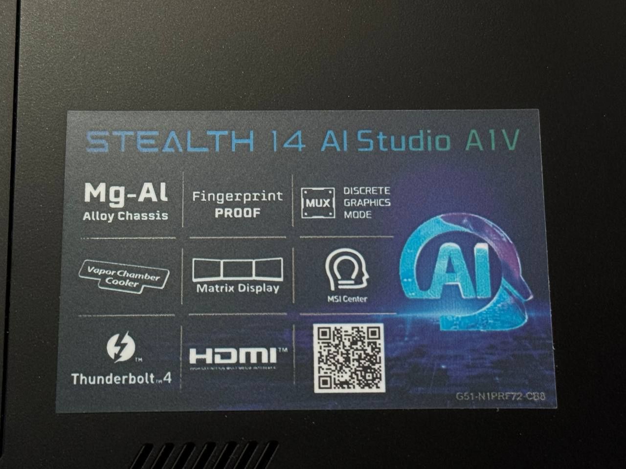 MSI Stealth 14 Ai [Nextech_NXT]