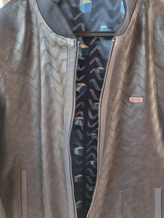 Geaca de piele nouă masura 50