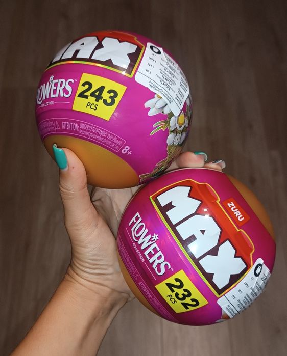 Нови! Конструктор Zuru MAX - Flowers, букет цветя!