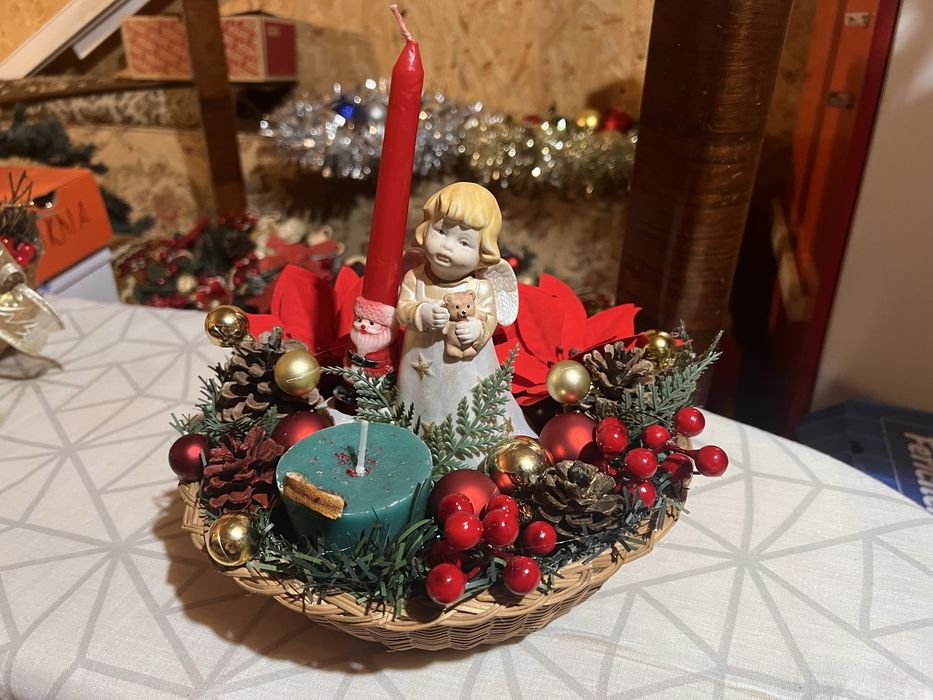 Decoratiuni Craciun , coronita Craciun , hand-made