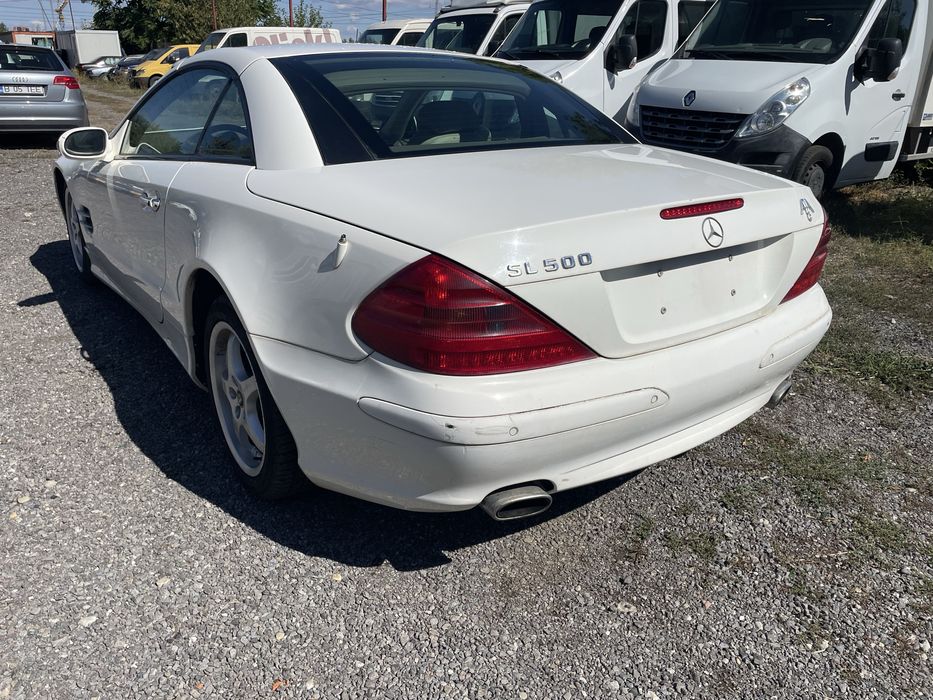 Mercedes SL500 cabrio an 2002