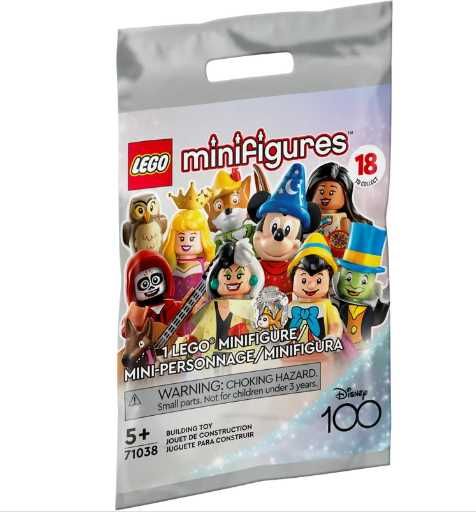 Lego Minifigurine Disney 100 cod 71038 la alegere