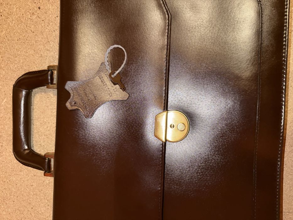 Servieta piele naturala