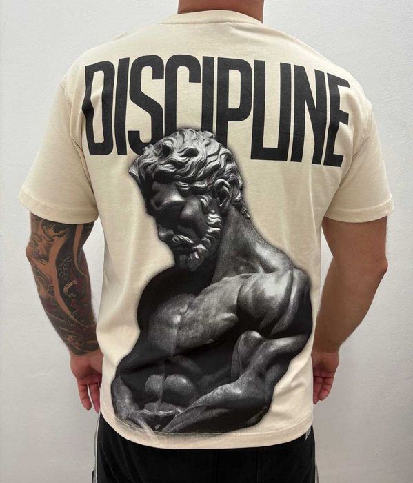 Италиански тениски със щампа DISCIPLINE