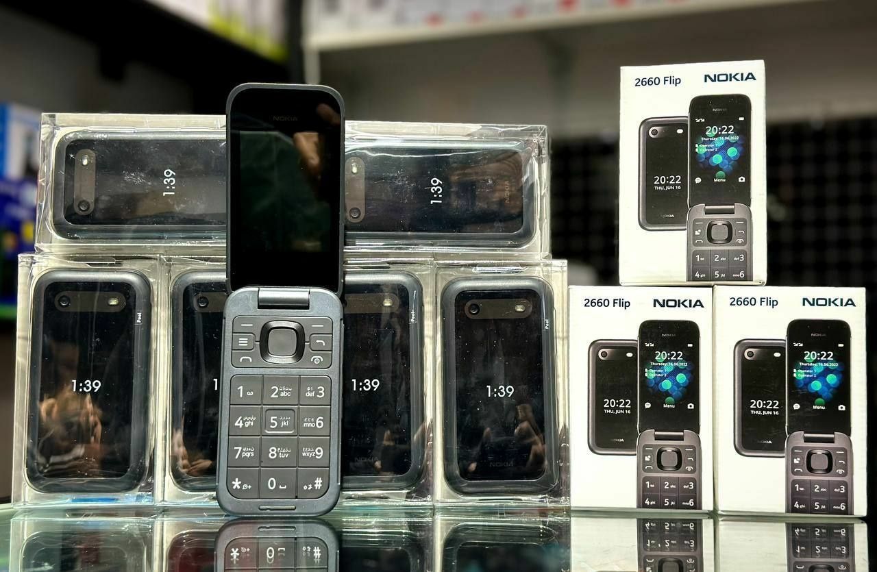 Nokia 2720, 2660, Garant,Dostavka 24/7, Bowqa turdagi tella ham mavjud