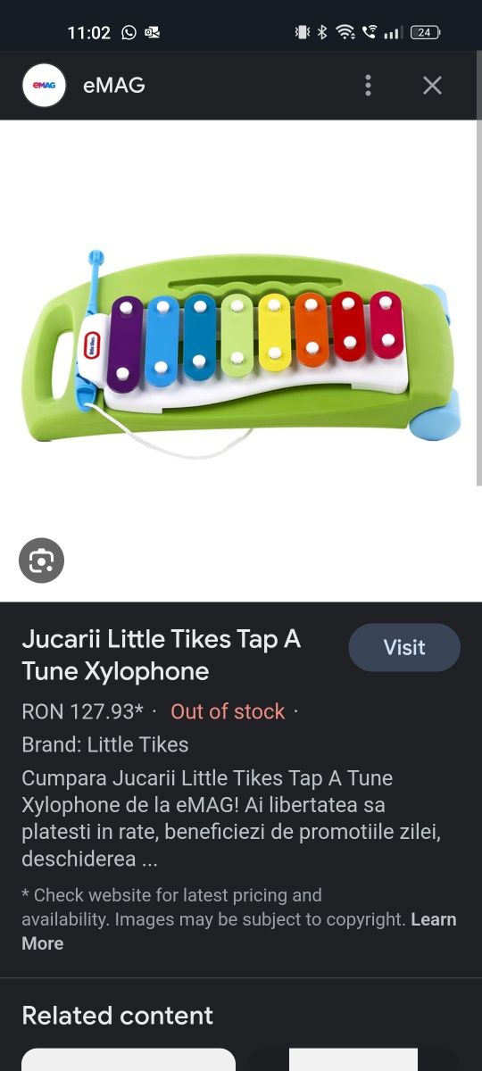 Xilofon Little Tikes