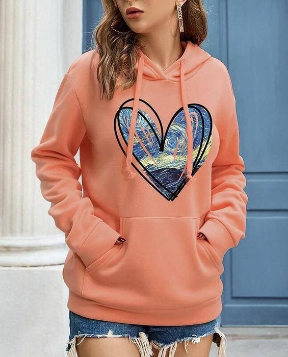 Дамско худи ватирано