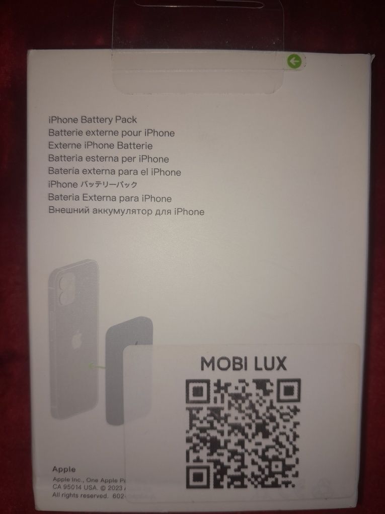 Iphone batareka yengi ochilmagan sotiladi