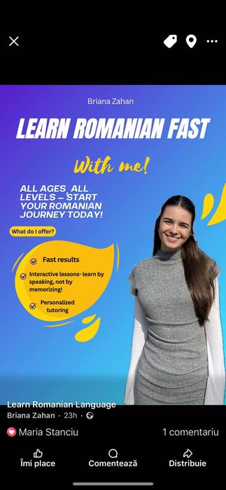 Romanian Language Classes for Foreigners