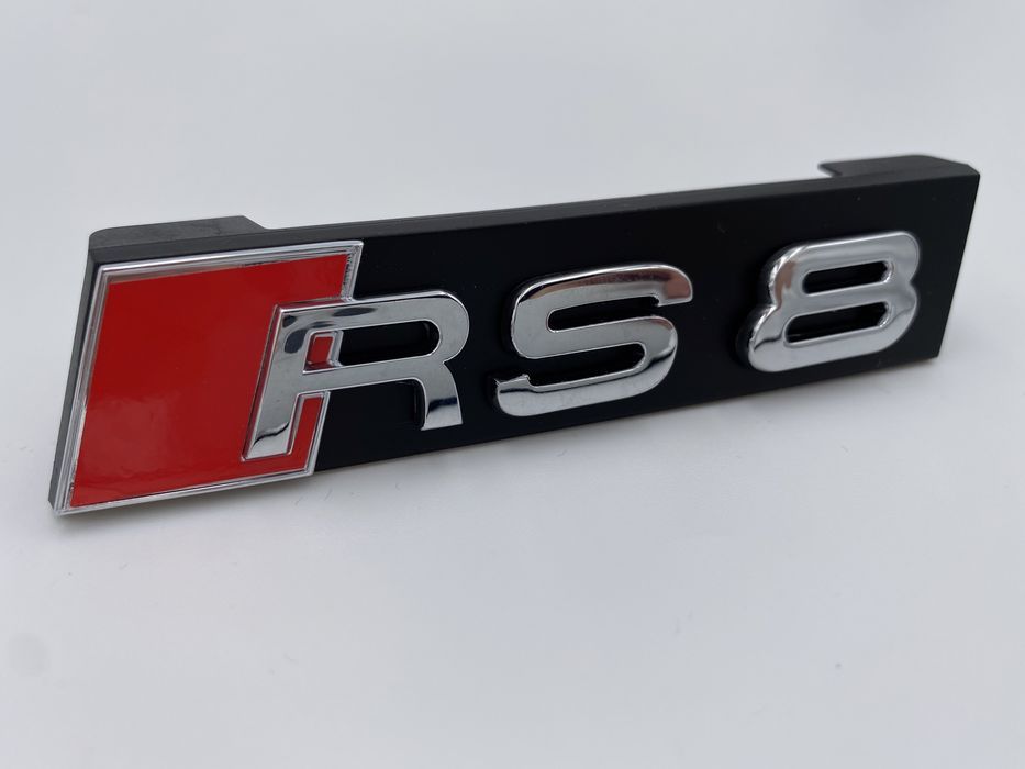 Emblema Audi RS 8 grila crom