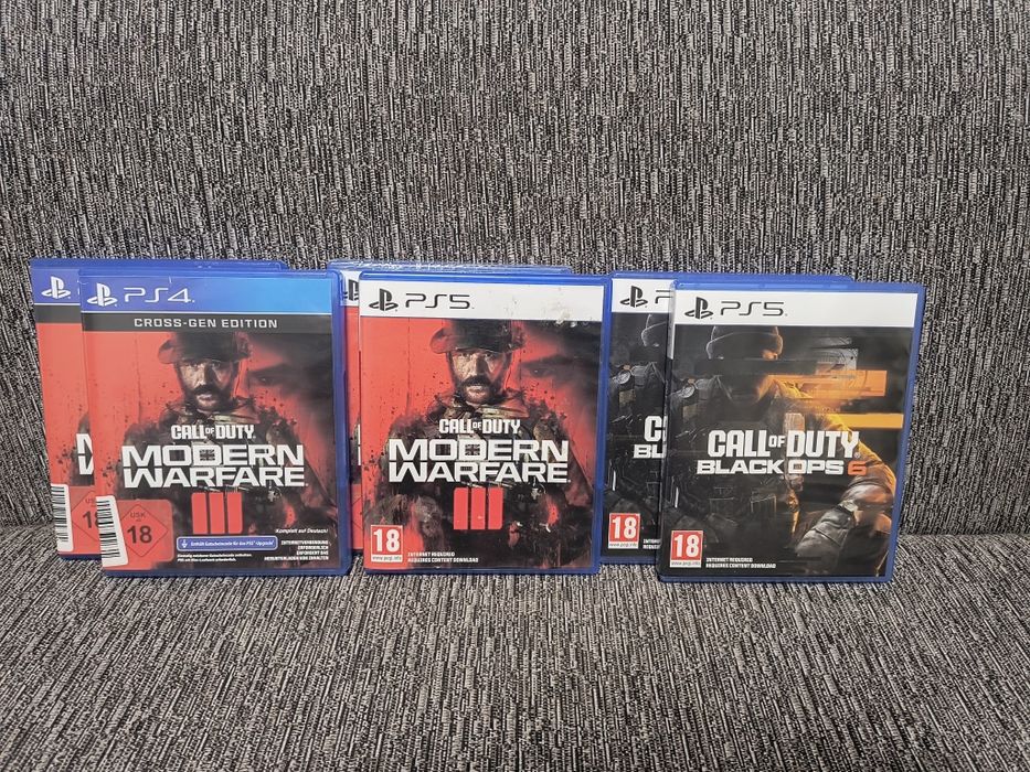 Call of duty Black Ops 6,Modern warfare 3 PS4 PS5