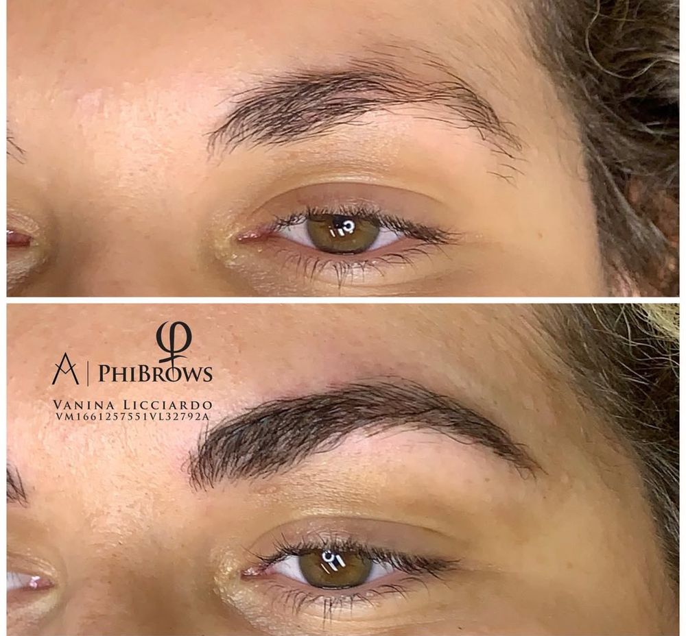 Microblading PhiBrows Микроблейдинг естествени вежди до 3 години