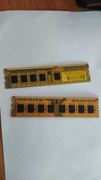 ОЗУ DDR 3 - 4 гиг каждая по 3 тыс