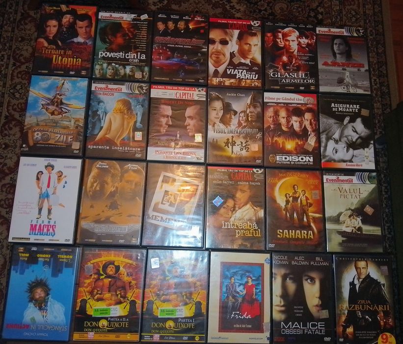 Vând  urgent filme DVD