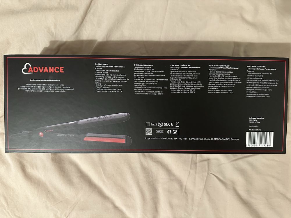 Професионална преса за коса Advance