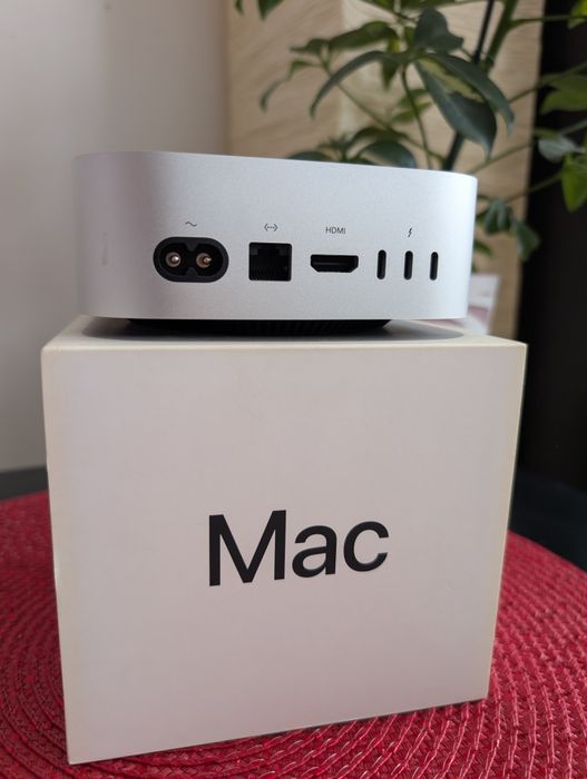 MacMini M4 16Gb SSD 256Gb in garantie